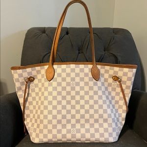 Louis Vuitton Neverfull MM Damier Azur